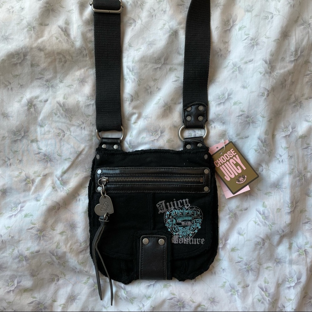 Juicy Couture Fabric Crossbody Bag